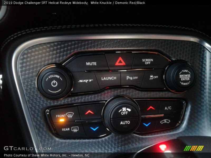 White Knuckle / Demonic Red/Black 2019 Dodge Challenger SRT Hellcat Redeye Widebody