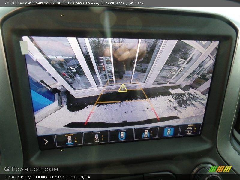 Summit White / Jet Black 2020 Chevrolet Silverado 3500HD LTZ Crew Cab 4x4