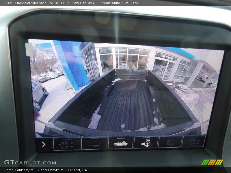 Summit White / Jet Black 2020 Chevrolet Silverado 3500HD LTZ Crew Cab 4x4