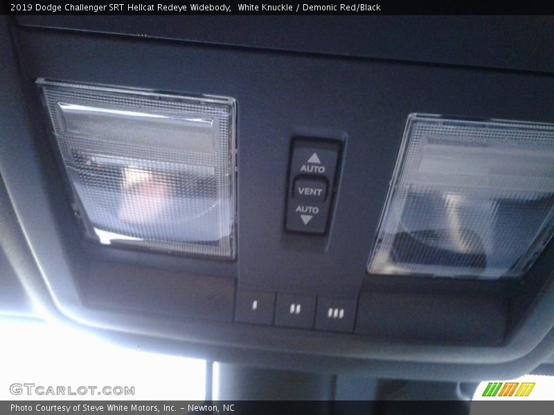 White Knuckle / Demonic Red/Black 2019 Dodge Challenger SRT Hellcat Redeye Widebody