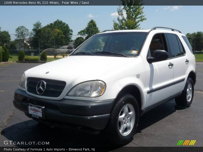 Polar White / Sand 1998 Mercedes-Benz ML 320 4Matic