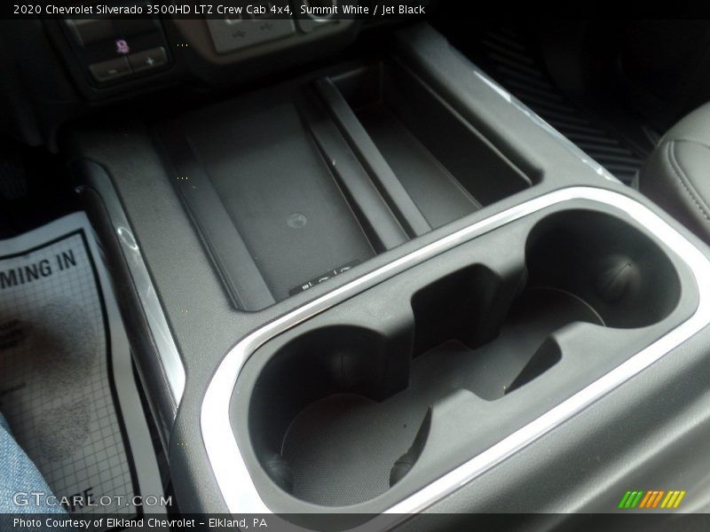 Summit White / Jet Black 2020 Chevrolet Silverado 3500HD LTZ Crew Cab 4x4