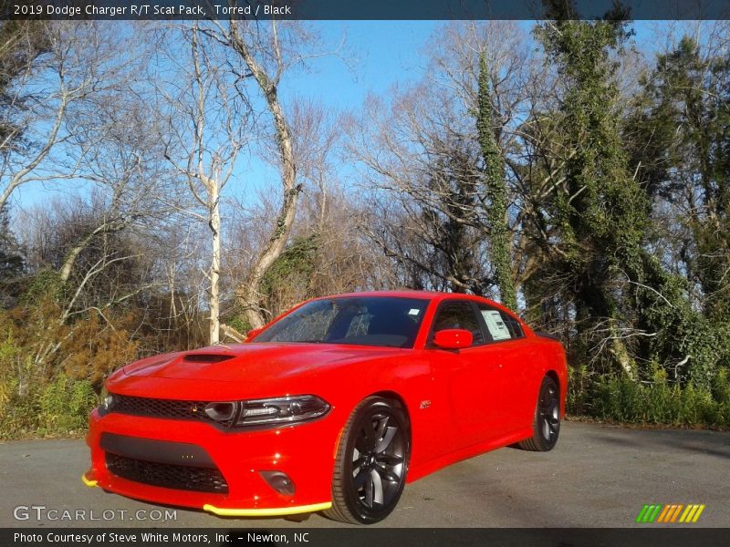 Torred / Black 2019 Dodge Charger R/T Scat Pack