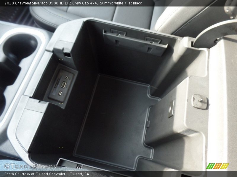 Summit White / Jet Black 2020 Chevrolet Silverado 3500HD LTZ Crew Cab 4x4