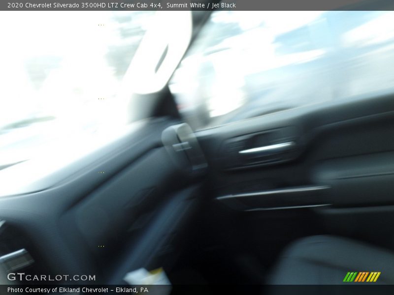 Summit White / Jet Black 2020 Chevrolet Silverado 3500HD LTZ Crew Cab 4x4