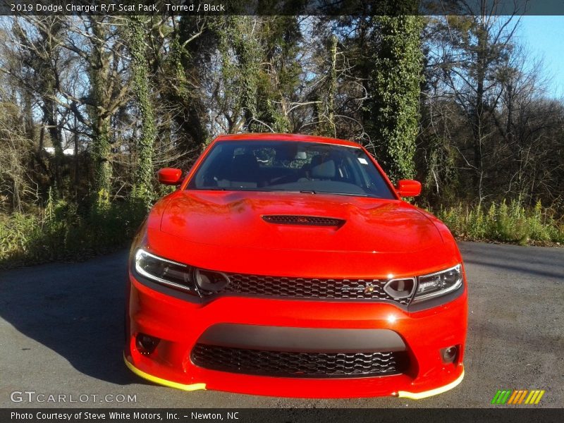 Torred / Black 2019 Dodge Charger R/T Scat Pack