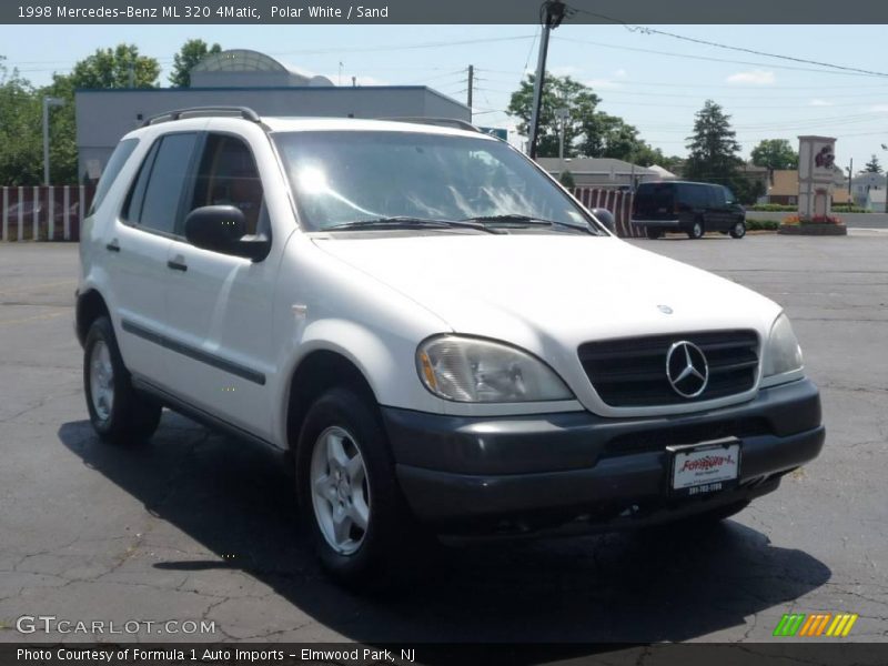Polar White / Sand 1998 Mercedes-Benz ML 320 4Matic