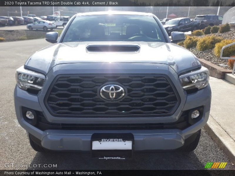 Cement / Black 2020 Toyota Tacoma TRD Sport Double Cab 4x4