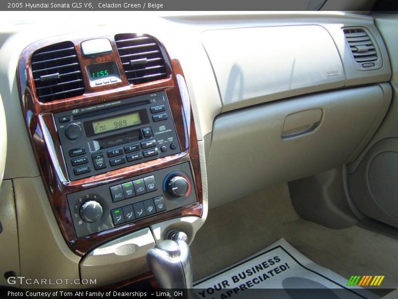 Celadon Green / Beige 2005 Hyundai Sonata GLS V6