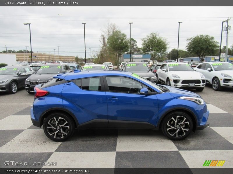 Blue Flame / Black 2019 Toyota C-HR XLE