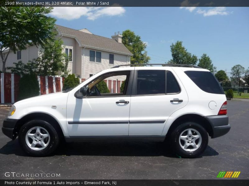 Polar White / Sand 1998 Mercedes-Benz ML 320 4Matic