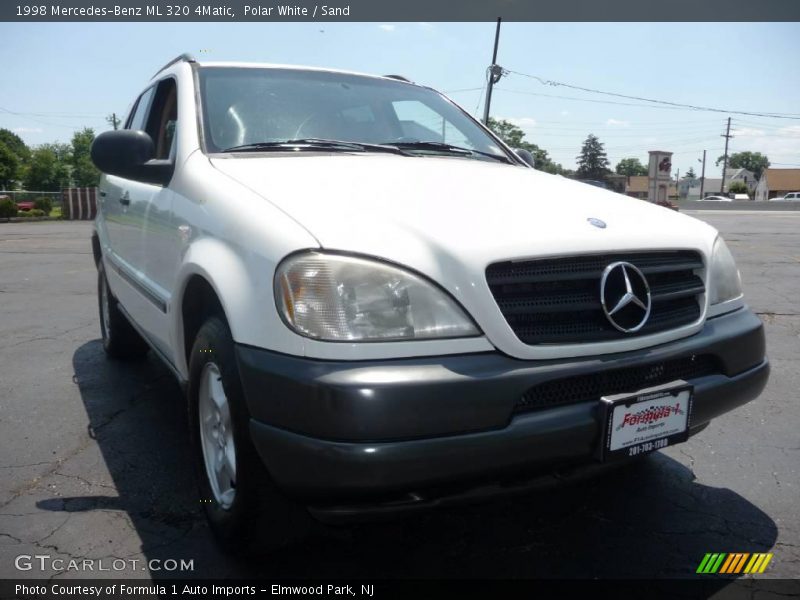 Polar White / Sand 1998 Mercedes-Benz ML 320 4Matic