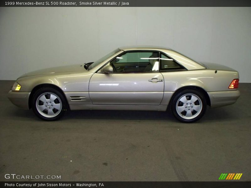 Smoke Silver Metallic / Java 1999 Mercedes-Benz SL 500 Roadster