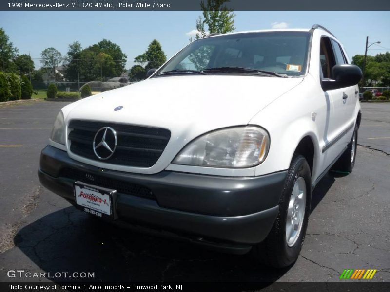 Polar White / Sand 1998 Mercedes-Benz ML 320 4Matic