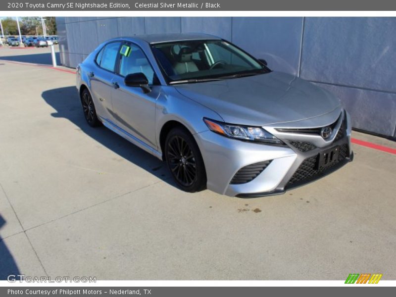 Celestial Silver Metallic / Black 2020 Toyota Camry SE Nightshade Edition