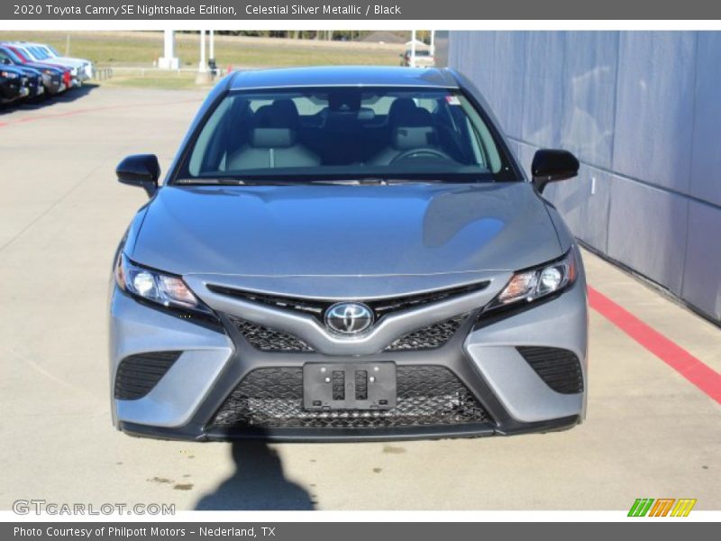 Celestial Silver Metallic / Black 2020 Toyota Camry SE Nightshade Edition