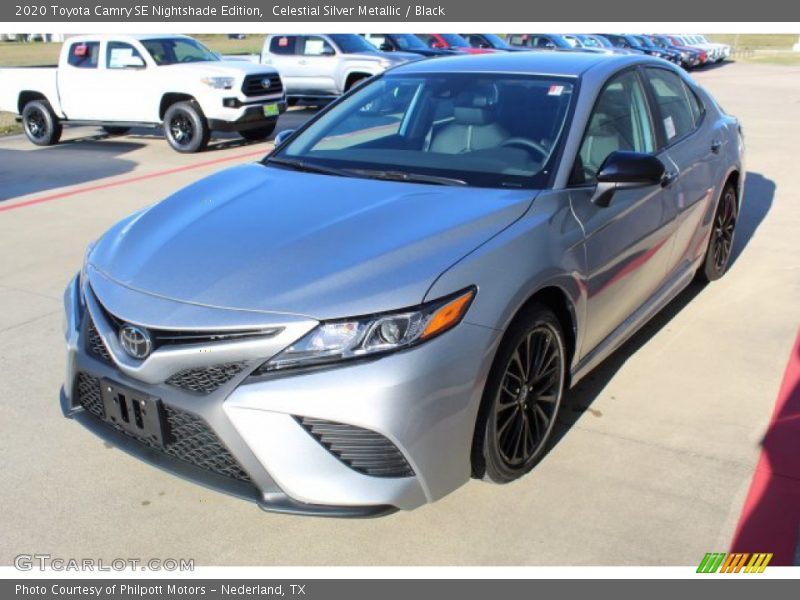 Celestial Silver Metallic / Black 2020 Toyota Camry SE Nightshade Edition