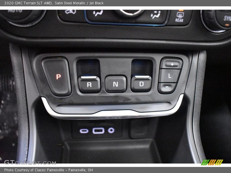 Satin Steel Metallic / Jet Black 2020 GMC Terrain SLT AWD