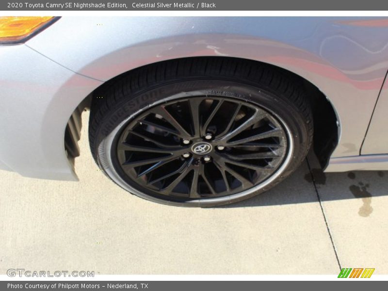 Celestial Silver Metallic / Black 2020 Toyota Camry SE Nightshade Edition