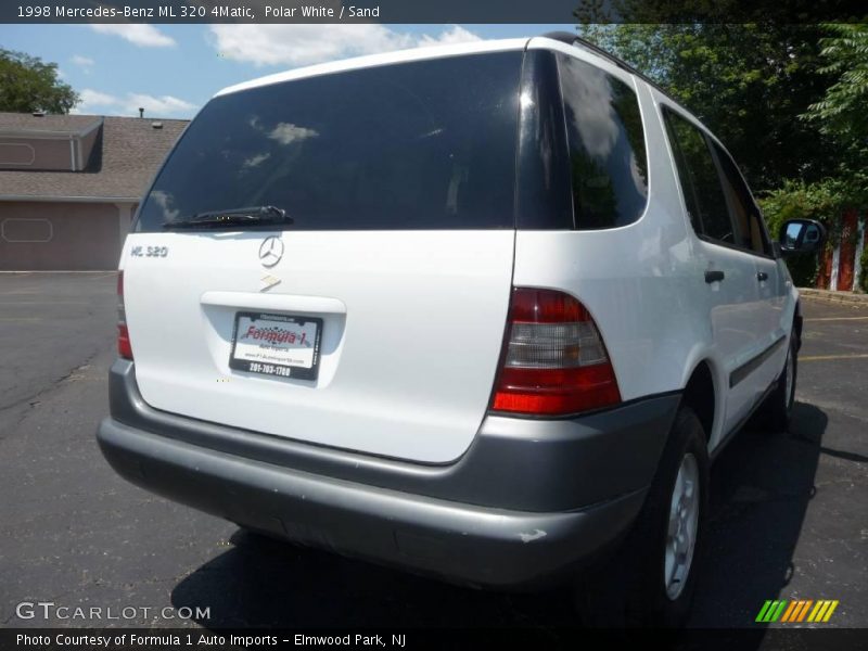 Polar White / Sand 1998 Mercedes-Benz ML 320 4Matic