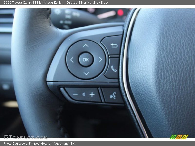 Celestial Silver Metallic / Black 2020 Toyota Camry SE Nightshade Edition