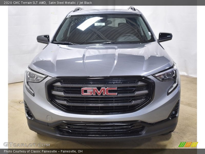 Satin Steel Metallic / Jet Black 2020 GMC Terrain SLT AWD