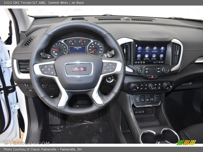 Summit White / Jet Black 2020 GMC Terrain SLT AWD