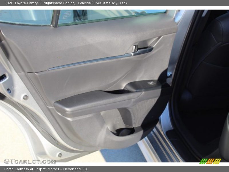 Celestial Silver Metallic / Black 2020 Toyota Camry SE Nightshade Edition