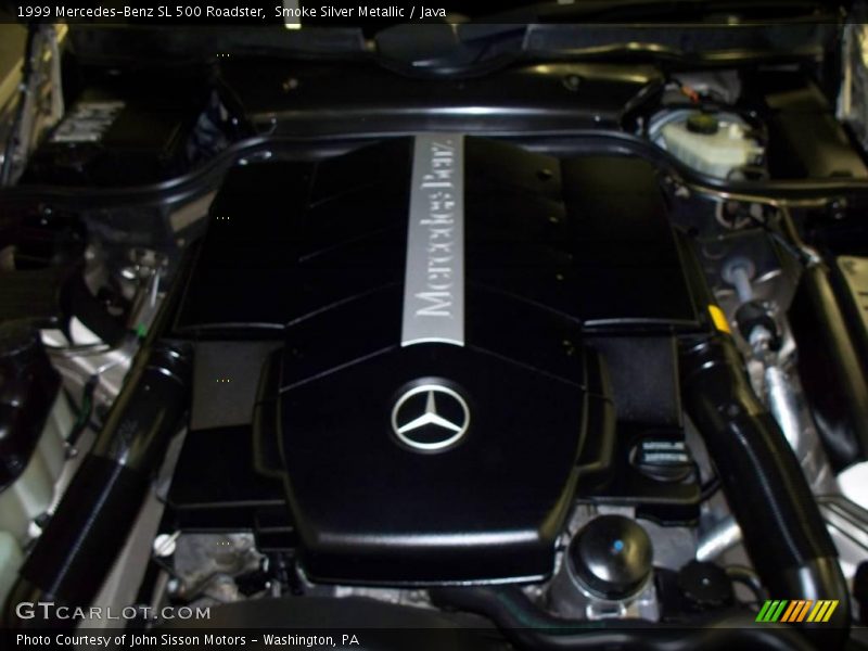Smoke Silver Metallic / Java 1999 Mercedes-Benz SL 500 Roadster