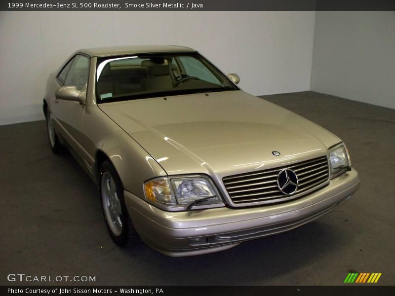 Smoke Silver Metallic / Java 1999 Mercedes-Benz SL 500 Roadster