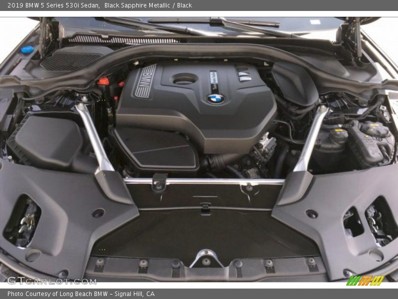 Black Sapphire Metallic / Black 2019 BMW 5 Series 530i Sedan