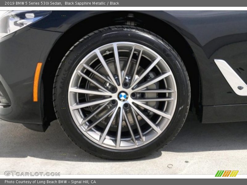 Black Sapphire Metallic / Black 2019 BMW 5 Series 530i Sedan