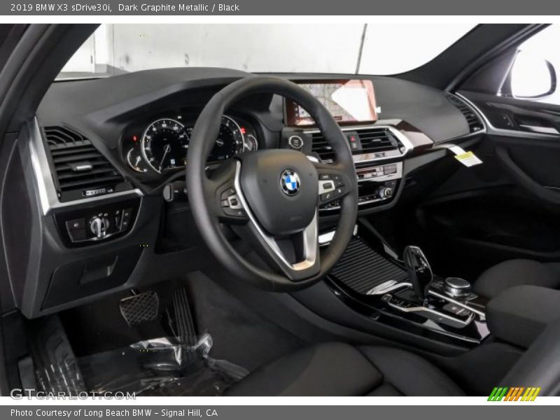 Dark Graphite Metallic / Black 2019 BMW X3 sDrive30i