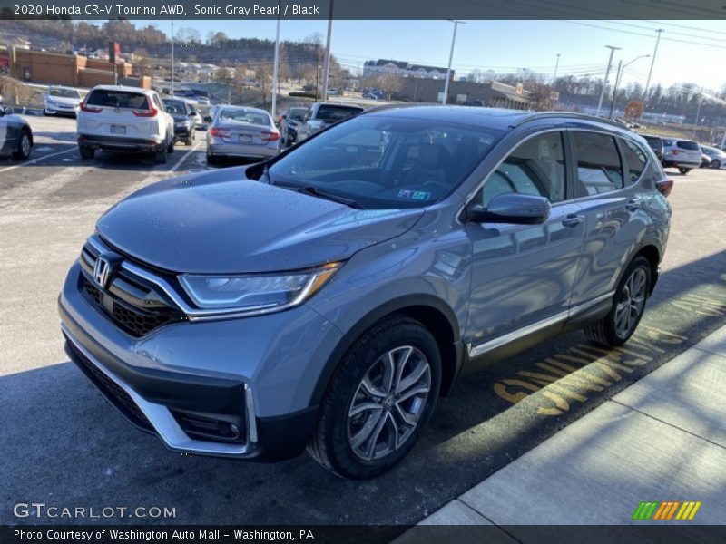 Sonic Gray Pearl / Black 2020 Honda CR-V Touring AWD