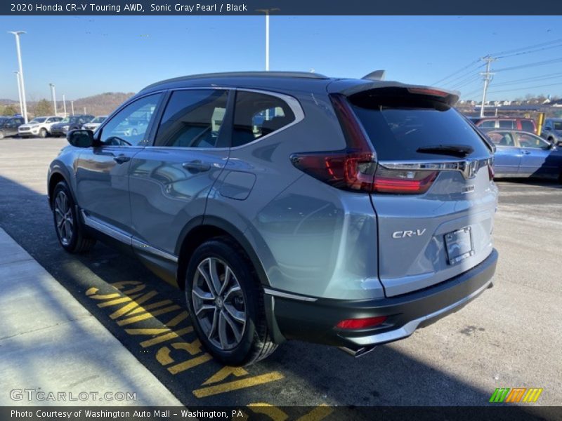 Sonic Gray Pearl / Black 2020 Honda CR-V Touring AWD