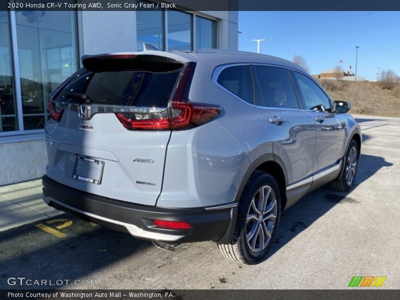 Sonic Gray Pearl / Black 2020 Honda CR-V Touring AWD