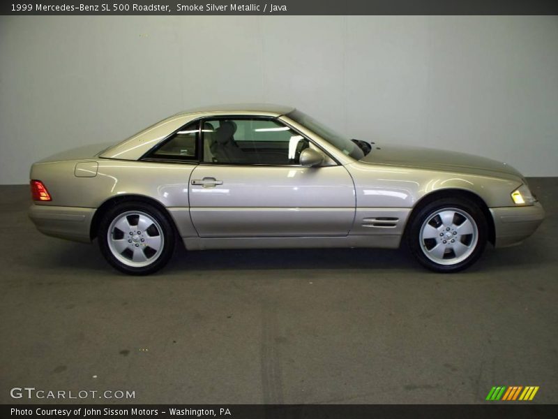 Smoke Silver Metallic / Java 1999 Mercedes-Benz SL 500 Roadster