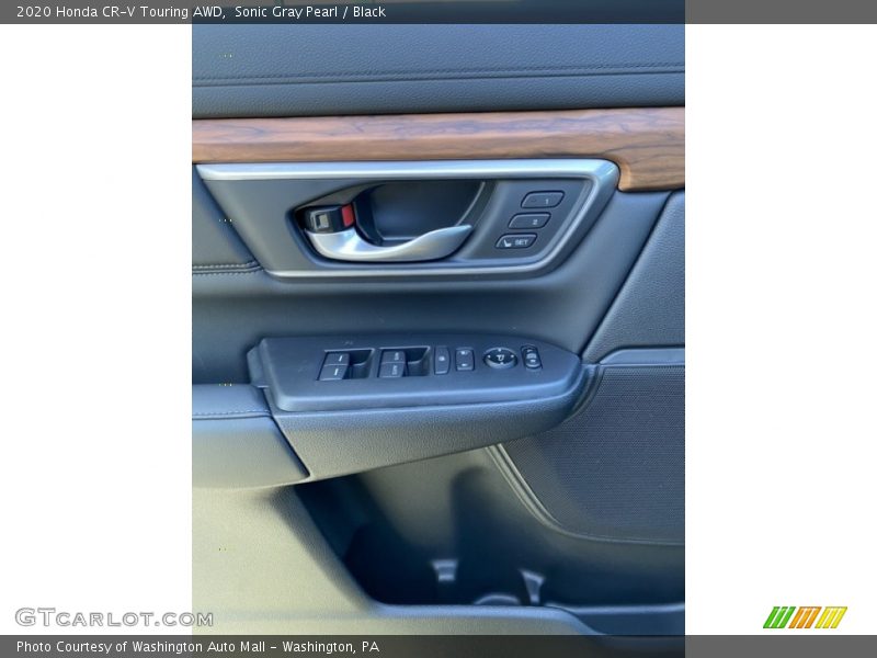 Sonic Gray Pearl / Black 2020 Honda CR-V Touring AWD