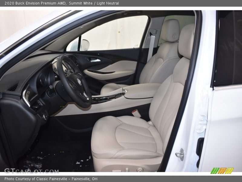 Front Seat of 2020 Envision Premium AWD