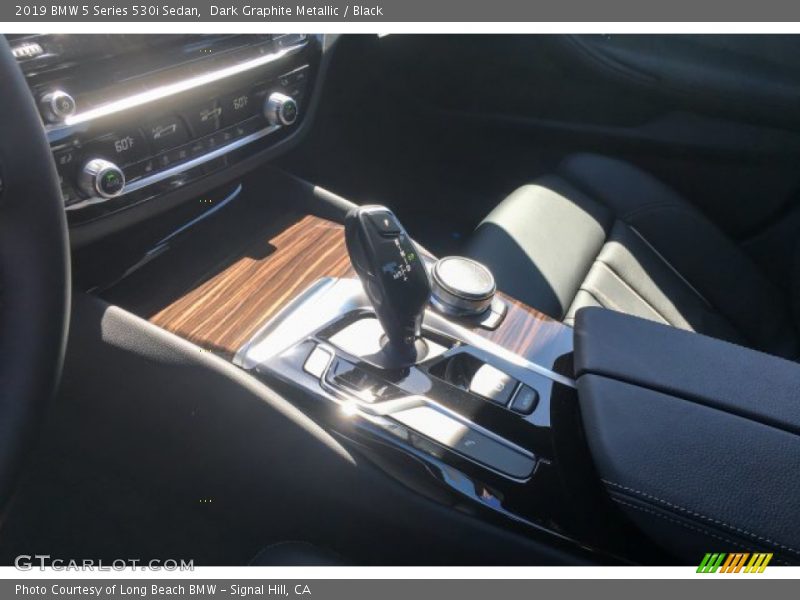 Dark Graphite Metallic / Black 2019 BMW 5 Series 530i Sedan