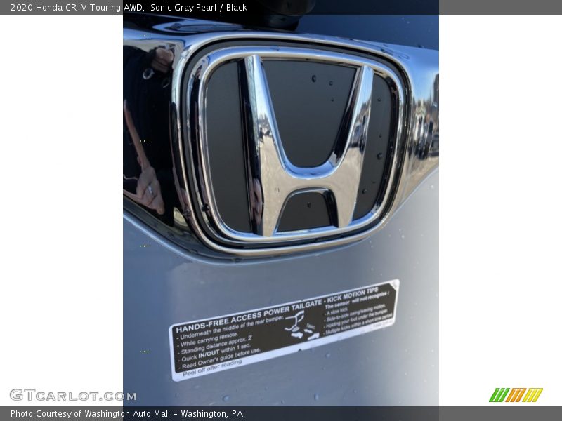 Sonic Gray Pearl / Black 2020 Honda CR-V Touring AWD