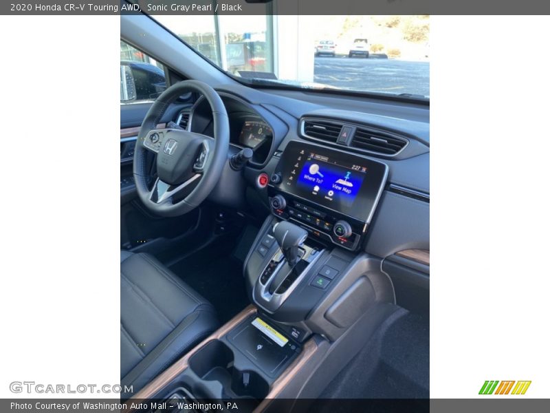 Sonic Gray Pearl / Black 2020 Honda CR-V Touring AWD