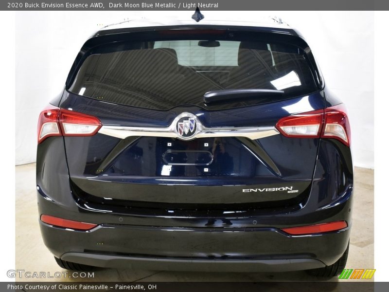 Dark Moon Blue Metallic / Light Neutral 2020 Buick Envision Essence AWD