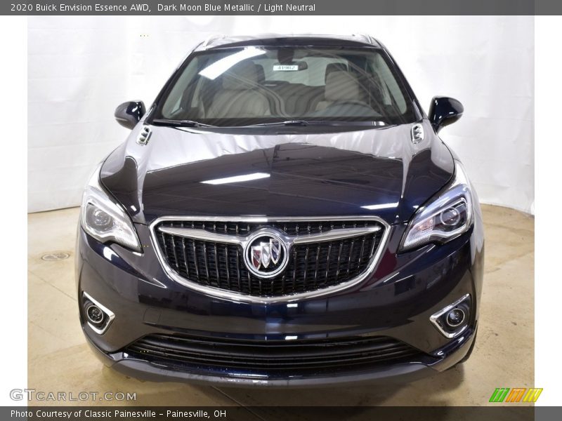 Dark Moon Blue Metallic / Light Neutral 2020 Buick Envision Essence AWD