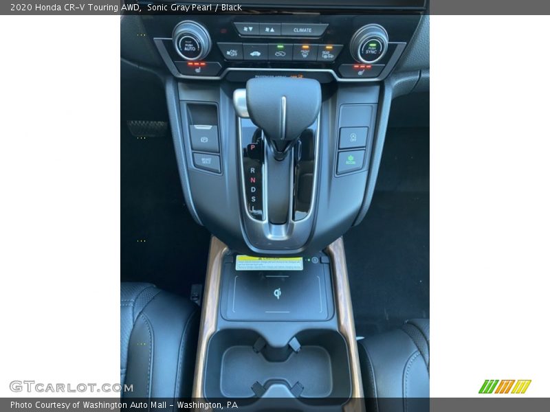 Sonic Gray Pearl / Black 2020 Honda CR-V Touring AWD