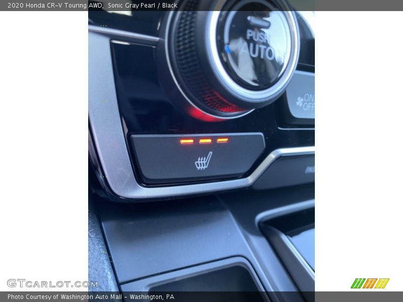 Sonic Gray Pearl / Black 2020 Honda CR-V Touring AWD