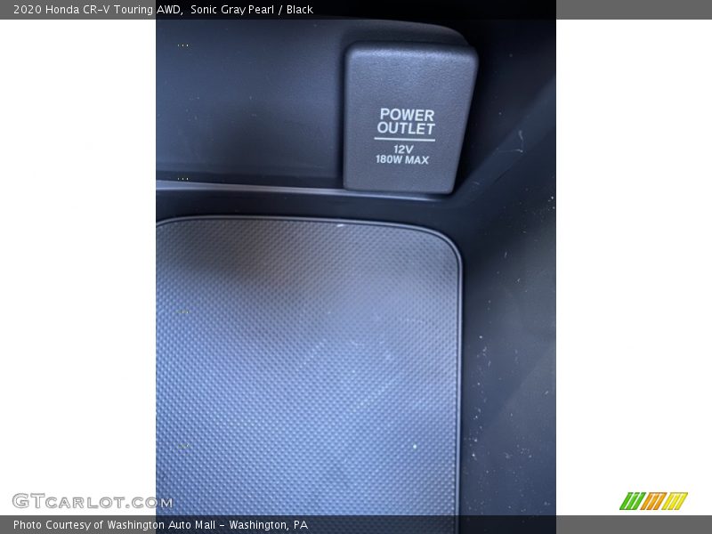 Sonic Gray Pearl / Black 2020 Honda CR-V Touring AWD