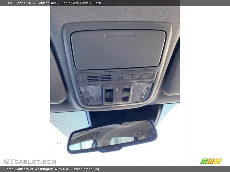 Sonic Gray Pearl / Black 2020 Honda CR-V Touring AWD