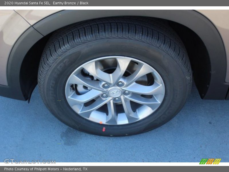 Earthy Bronze / Black 2020 Hyundai Santa Fe SEL