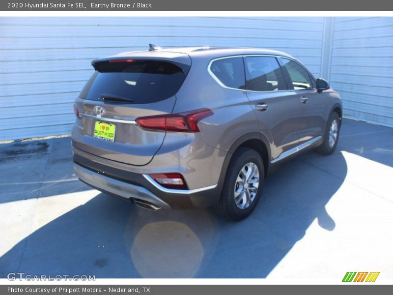 Earthy Bronze / Black 2020 Hyundai Santa Fe SEL